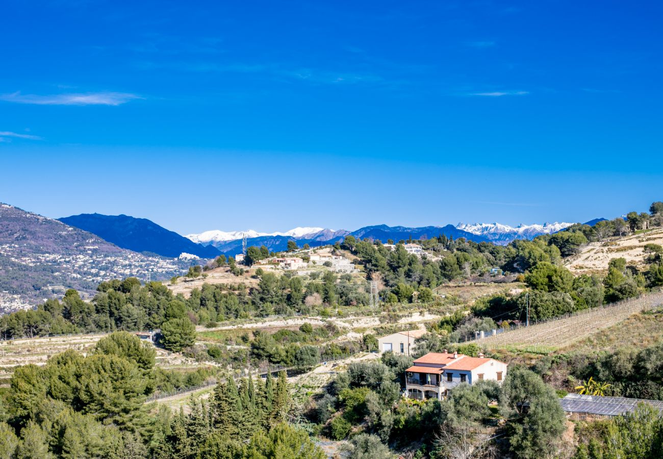 Herrliche Aussicht von der Terrasse